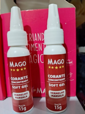 CORANTE SOFT GELVERMELHO MARSALA  15GR UND